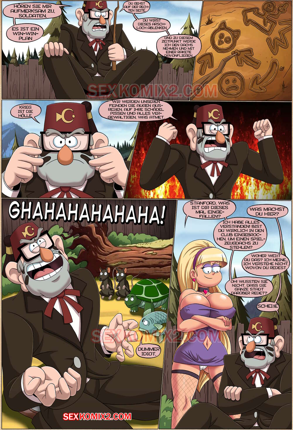 ✅️ Porno Comic Gravity Falls. Geschichte über den Dachs. by sexkomix2.com.  | Porno-Comics auf Deutsch nur für Erwachsene | sexkomix2.com