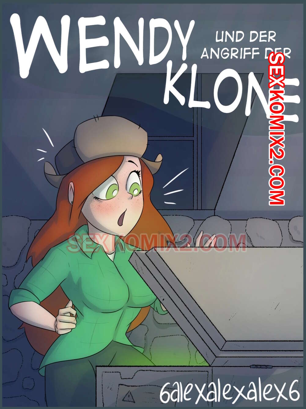 Porno Comic Schwerkraft fällt. Wendy und der Angriff der Klone. 6alexalexalex6. sexkomix2.com.