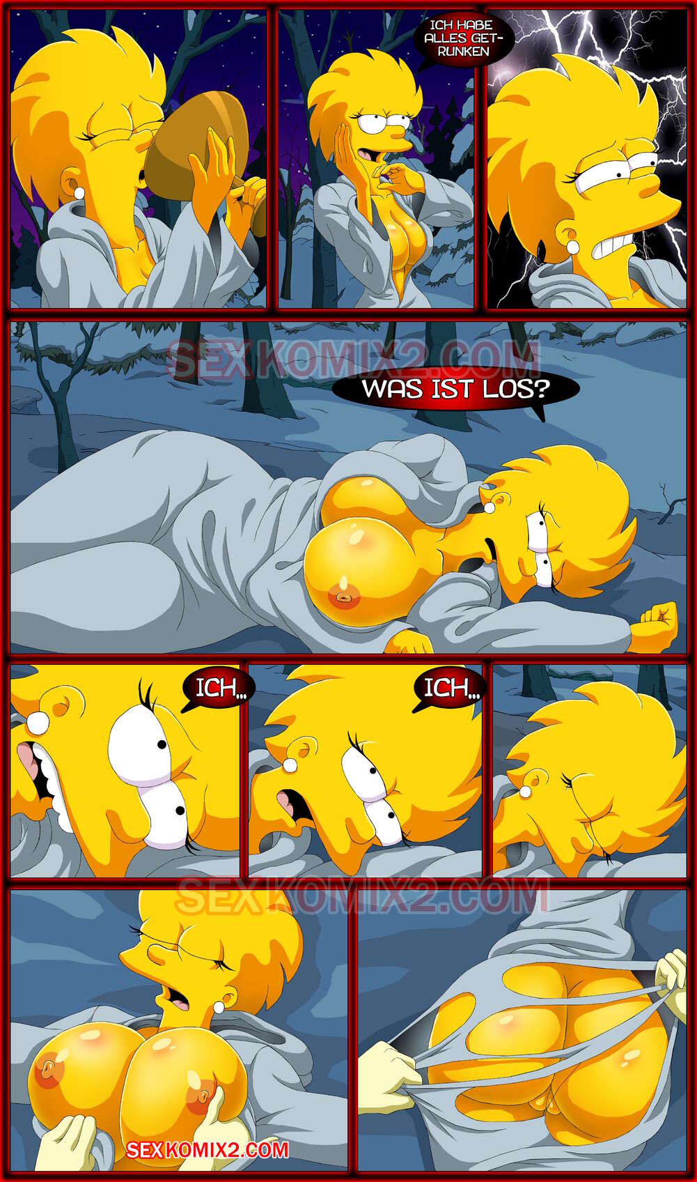 ✅️ Porno Comic Simpsons. Hexenzeit. by sexkomix2.com. | Porno ...