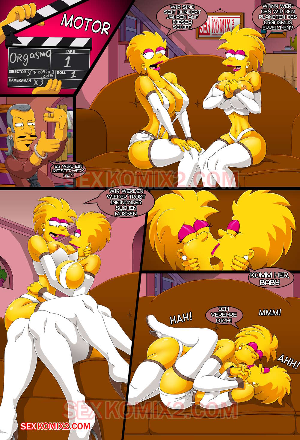 ✅️ Porno Comic Simpsons. Zum Orgasmusplaneten Foto