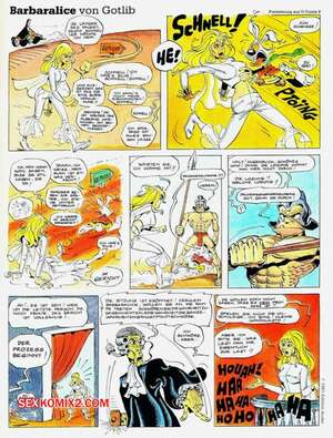 Porno comic Barbaralice 3 Porno comic Barbaralice 3