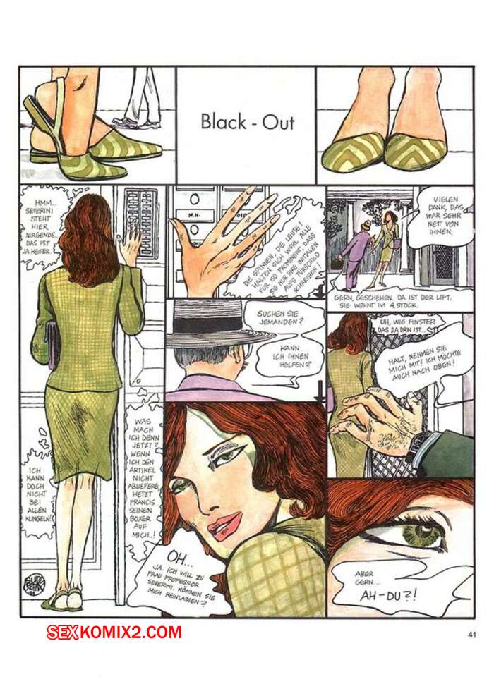 Porno comic BlackOut