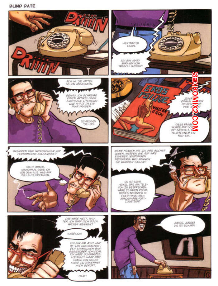 Porno comic Blind Date