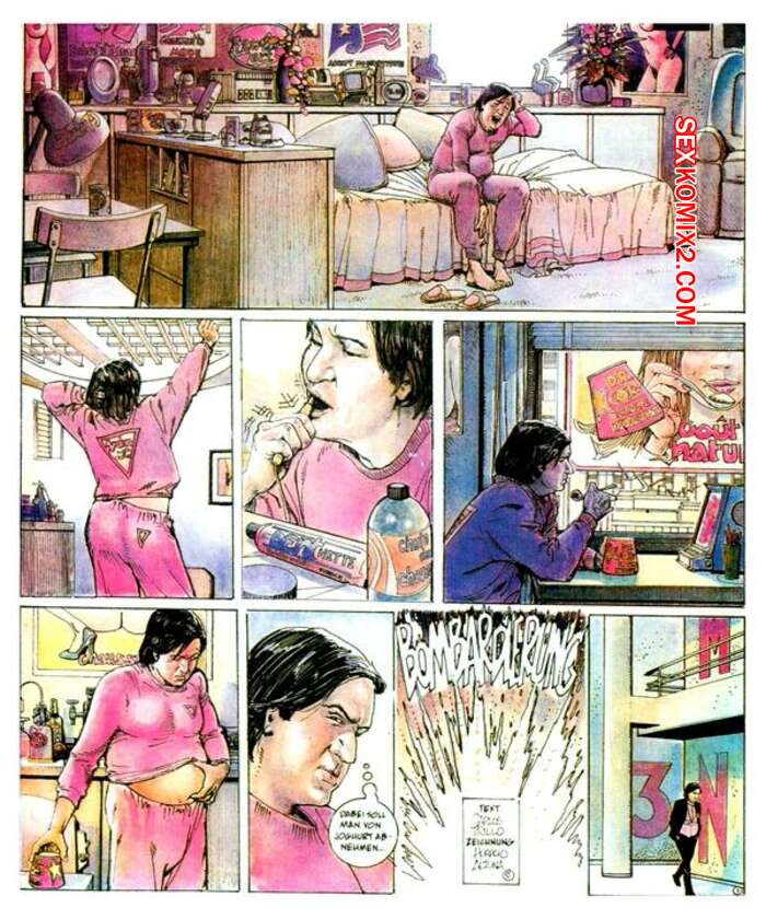 Porno comic Bombardierung