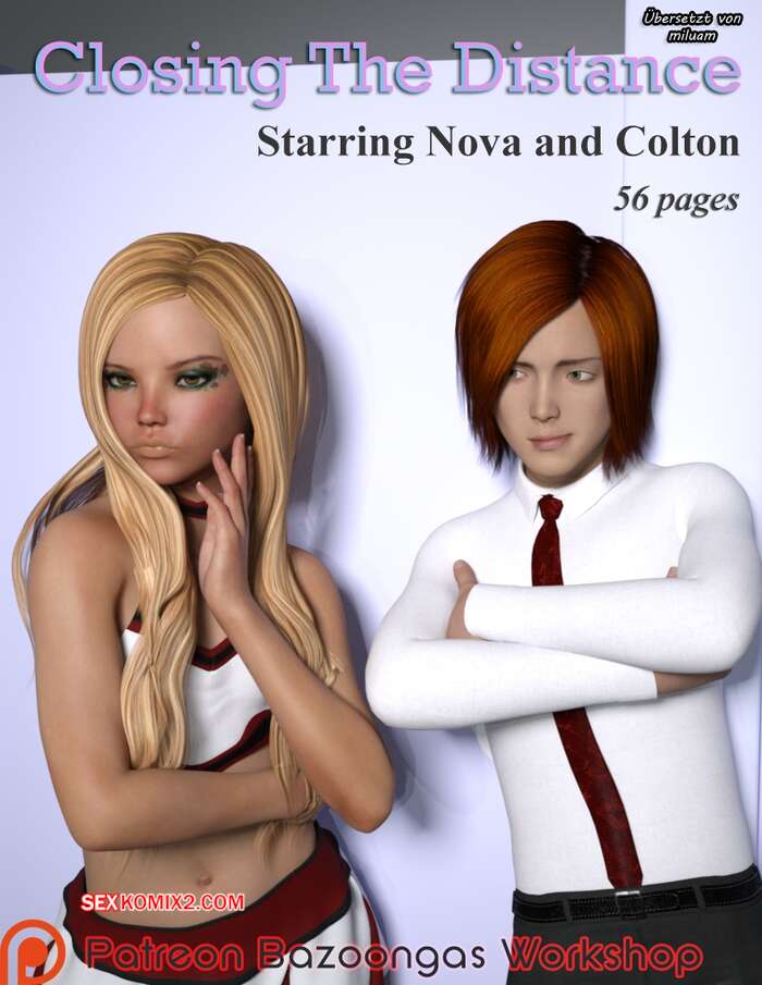 Porno comic Closing The Distance. Bazoongas Workshop.