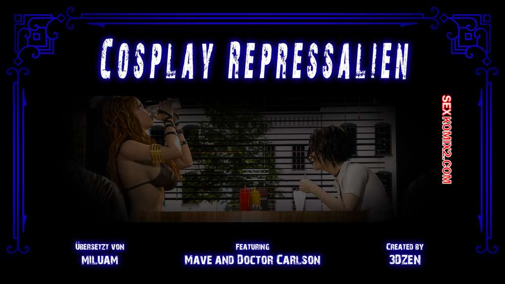 Porno comic Cosplay Reprisal. 3DZEN.
