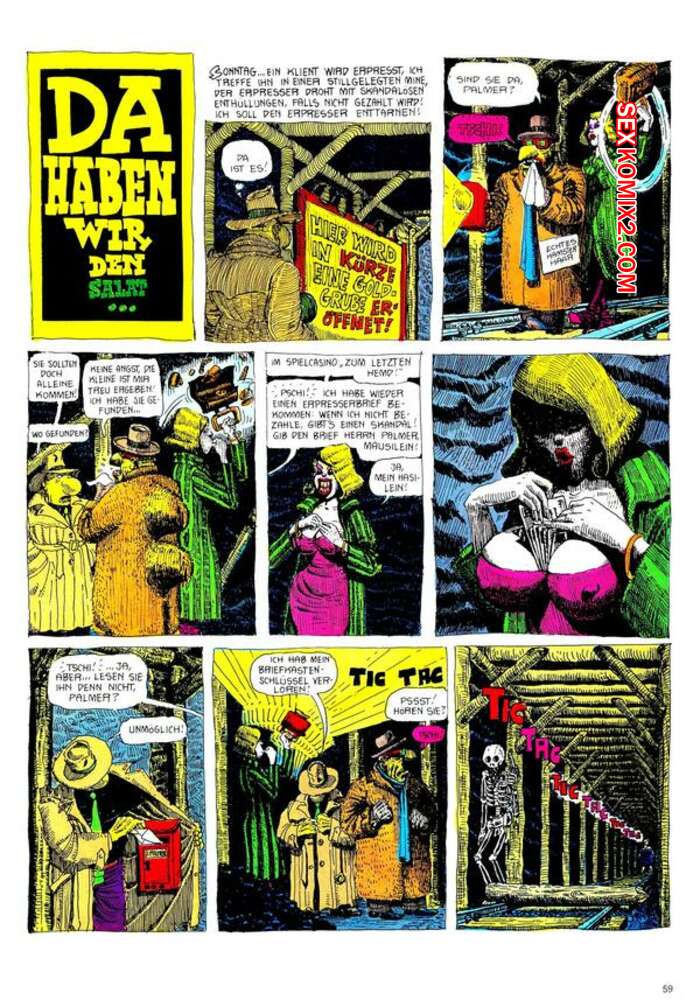 Porno comic Da Haben wir den Salat