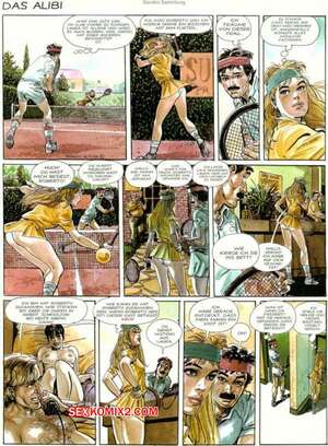 Porno comic Das Alibi