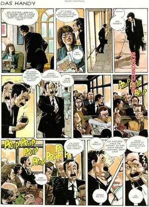 Porno comic Das Handy