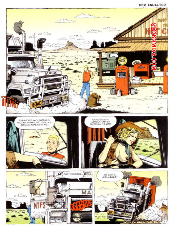 Porno comic Der Anhalter