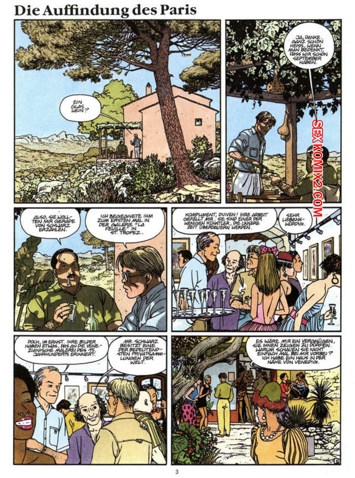 Porno comic Die Auffindung des Paris