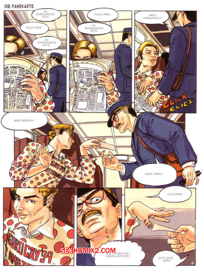 Porno comic Die Fahrkarte