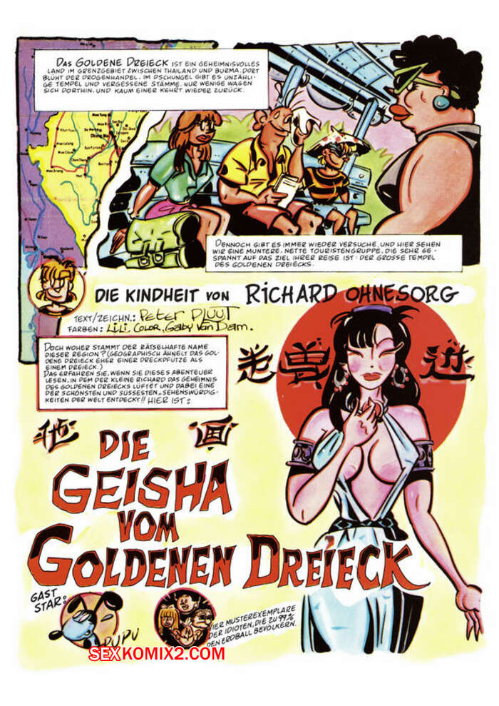 Porno comic Die Geisha von Goldenen Dreieck