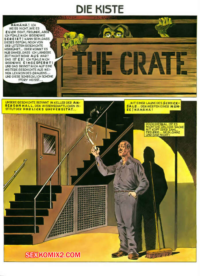 Porno comic Die Kiste