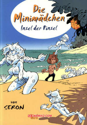 Porno comic Die Minimadchen Insel der Pinsel