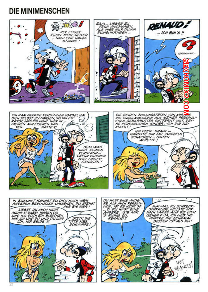 Porno comic Die Minimenschen