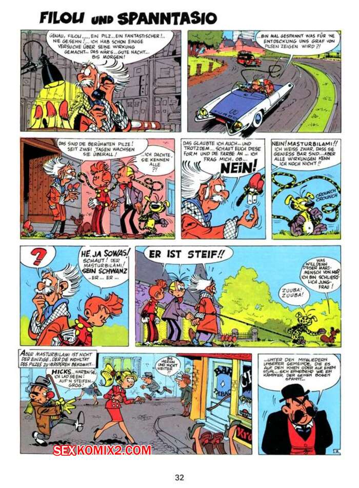 Porno comic Filou und Spanntasio