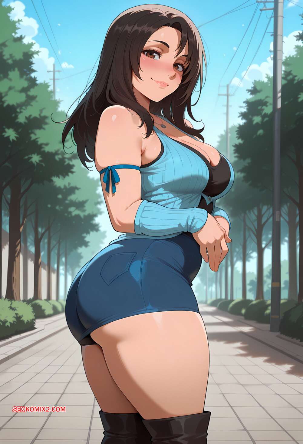 Porno comic Final Fantasy. Rinoa x BBC. Floxin