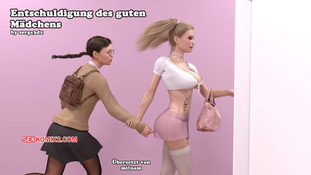 Porno comic Good Girls Apology. Serge3dx.