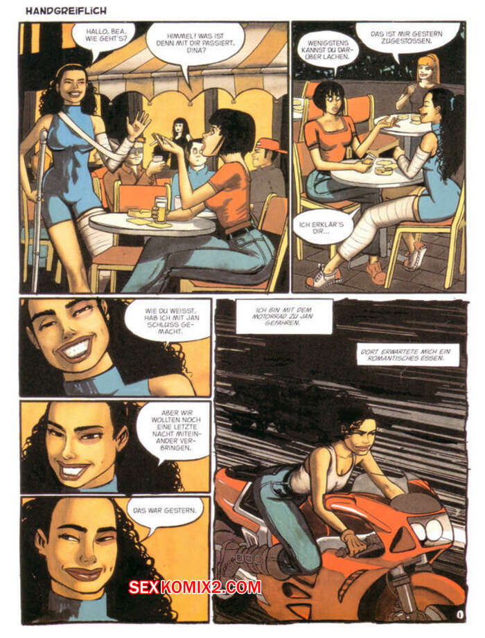 Porno comic Handgreiflich