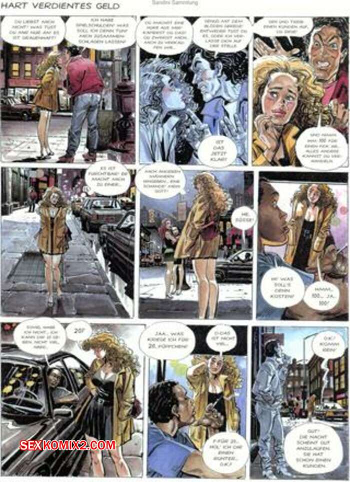 Porno comic Hart Verdientes Geld