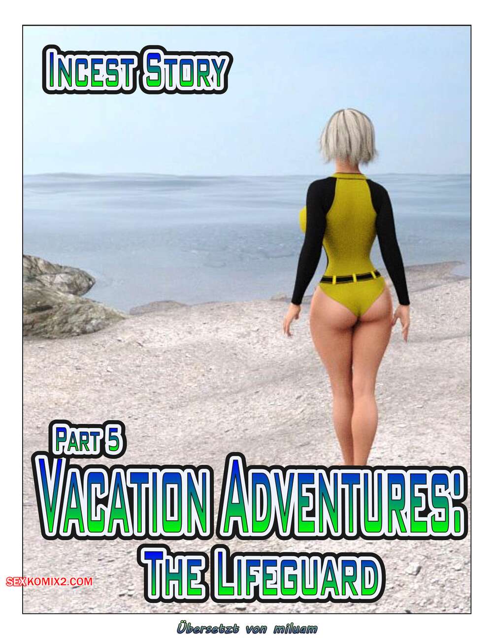 Porno comic Incest Story 5. Vacation Adventures. The Lifeguard. ICSTOR.