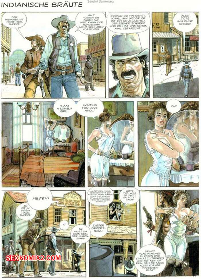 Porno comic Indianische Braeute