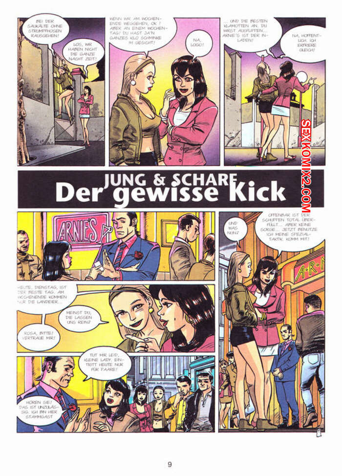 Porno comic Jung und Scharf Der gewisse Kick