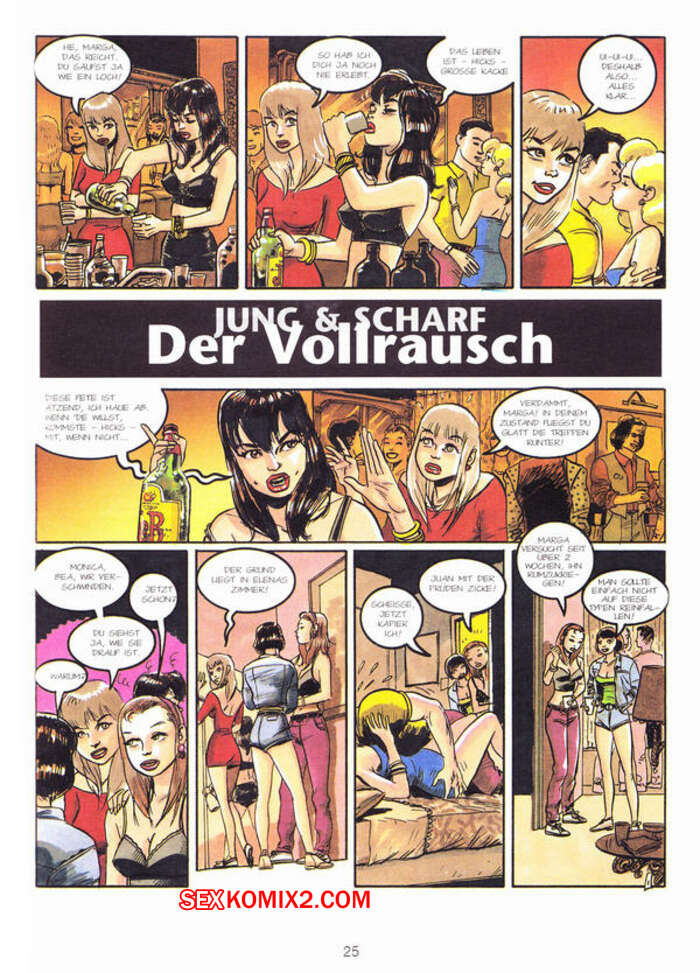 ✅️ Porno comic Jung und Scharf Der Vollrausch sex-comic ...