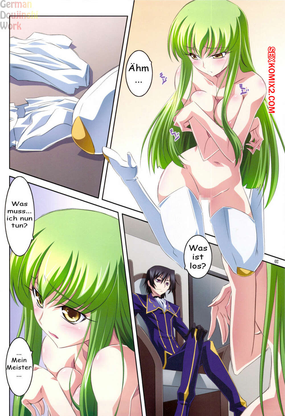 Code geass manga porn