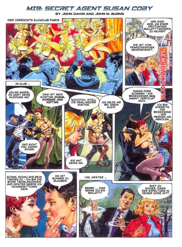 Porno comic MI9 Secret Agent Susan Coby