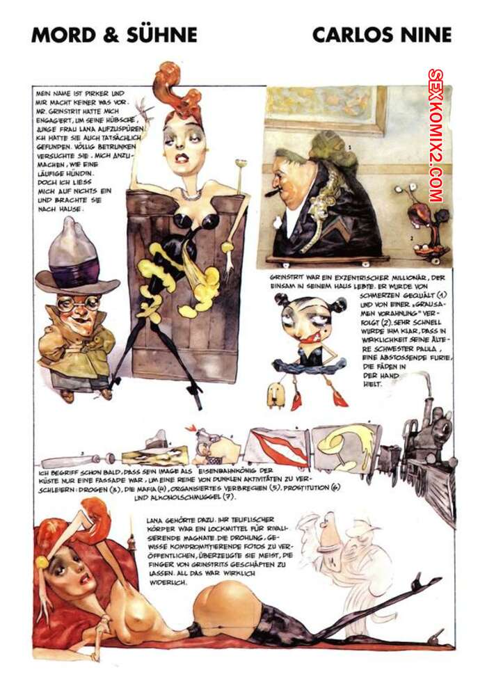 Porno comic Mord und Suehne 1