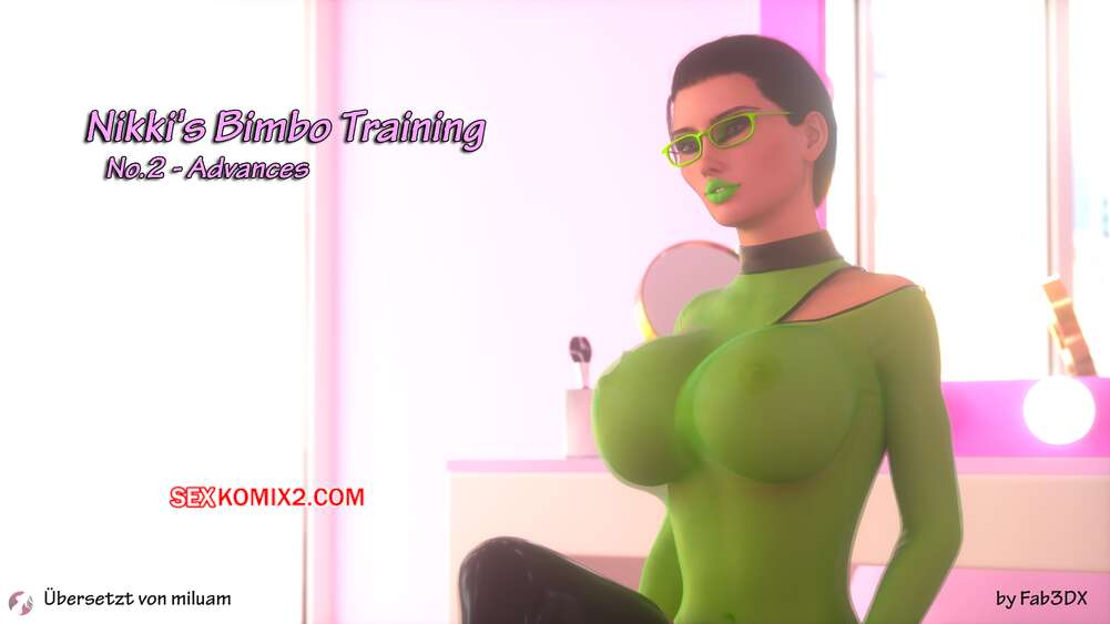 Porno comic Nikkis Bimbo Training 2. Fab3DX.