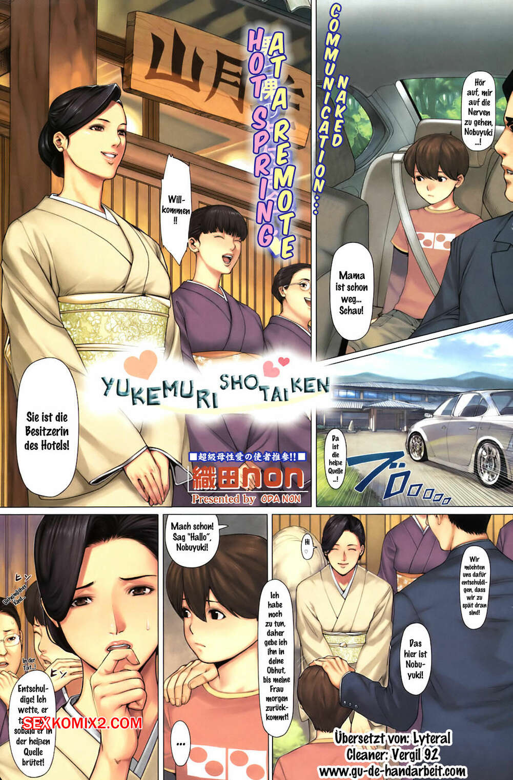 Porno comic Oda non. Yukemuri Hatsutaiken