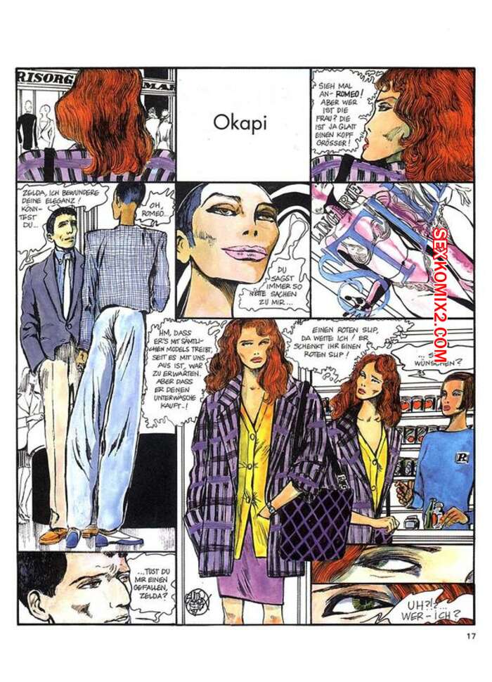 Porno comic Okapi