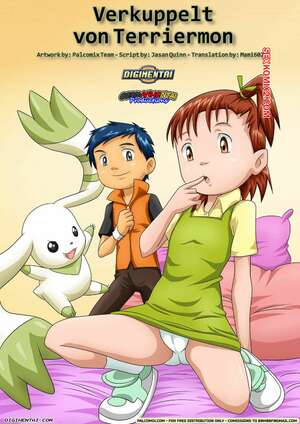 Porno comic Palcomix. Matchmaker Terriermon. Verkuppelt von Terriermon. Digimon Tamers.