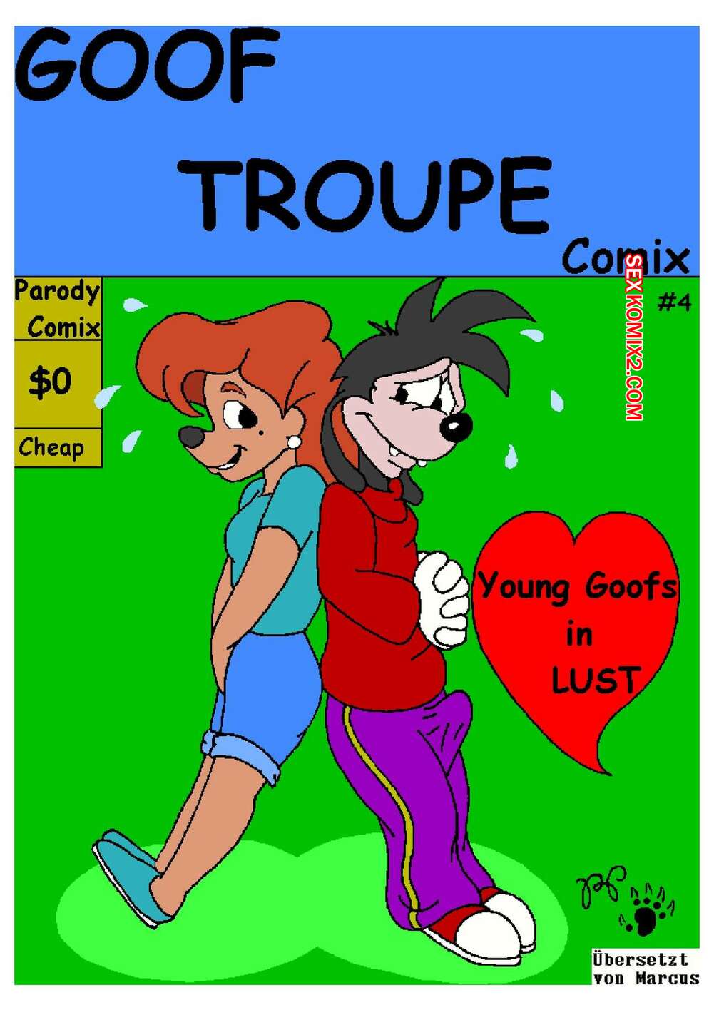 Porno comic Parody Comix. Goof Troupe 04