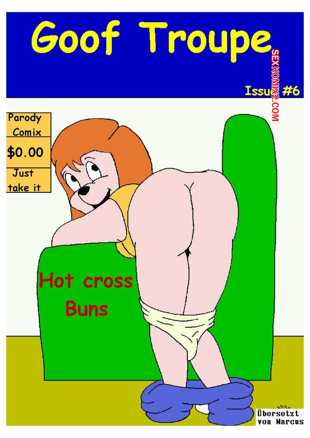 Porno comic Parody Comix. Goof Troupe 06