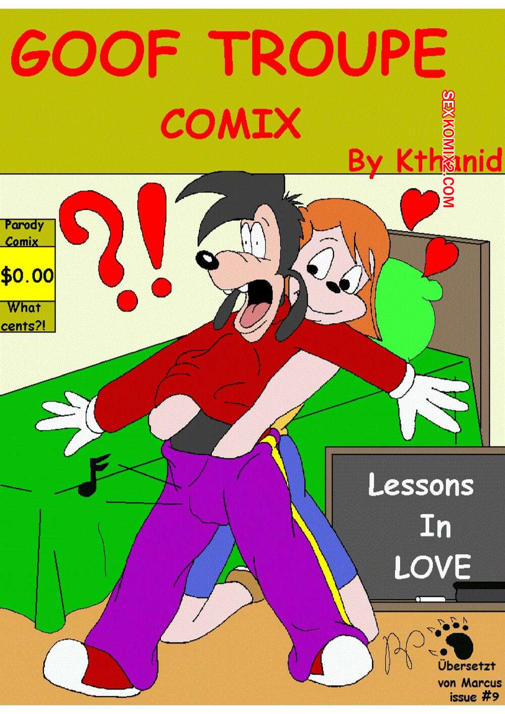 Porno comic Parody Comix. Goof Troupe 09
