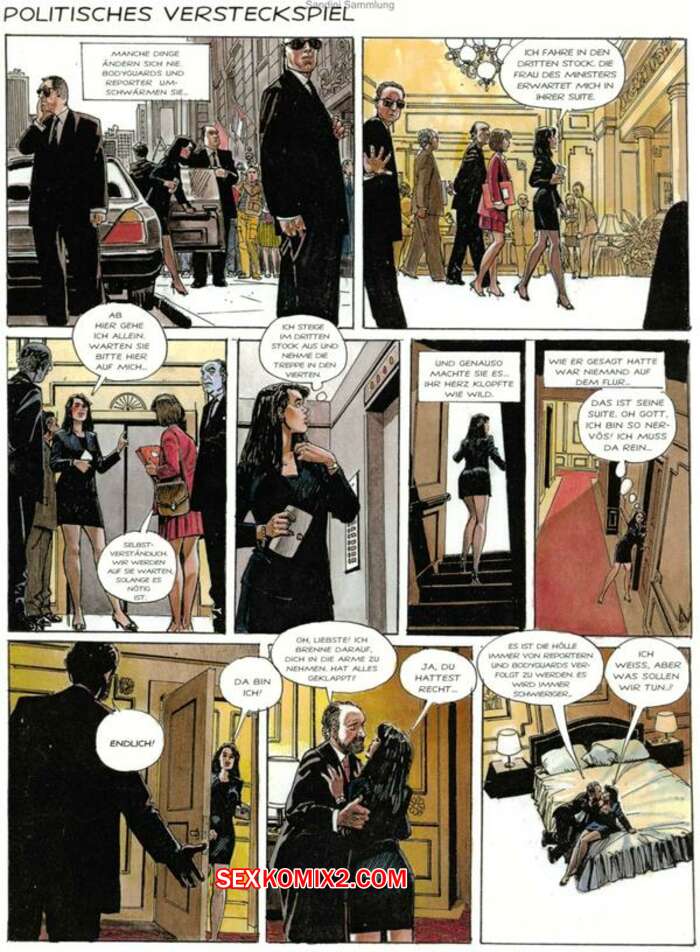 Porno comic Politisches Versteckspiel