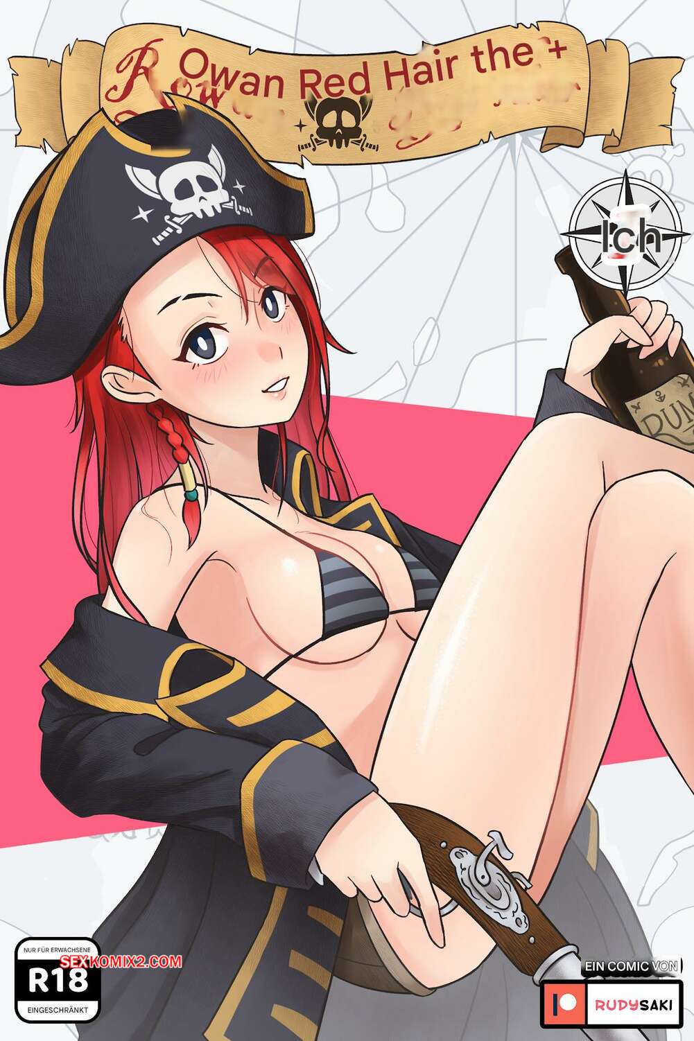 Porno comic Rowan, die Rothaarige. Rudy Saki.