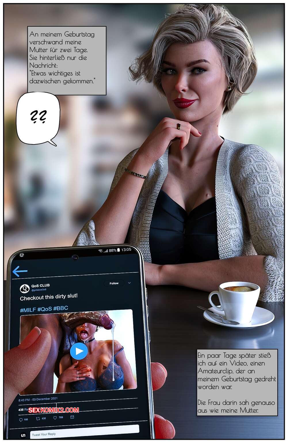 Porno comic Slutty Mom. TAB109