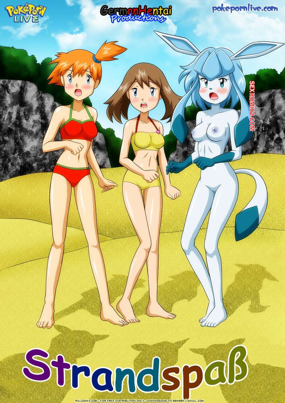 Porno comic Strandspaß. Palcomix