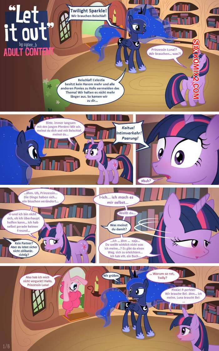 Porno comic Syoee b. Let It Out. My Little Pony. Friendship Is Magic.