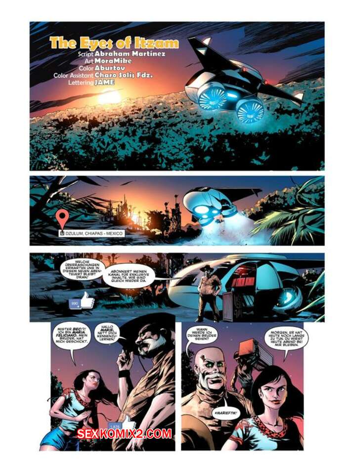 Porno comic The Eyes of Itzam
