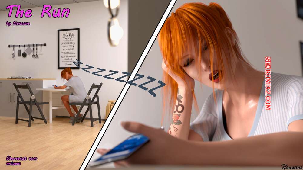 Porno comic The Run 1. Nonsane.