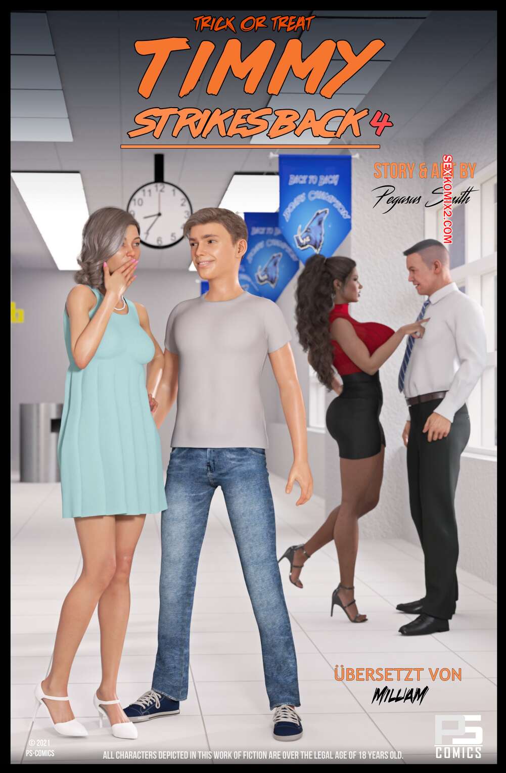 Porno comic Timmy strikes Back 4. Pegasus Smith