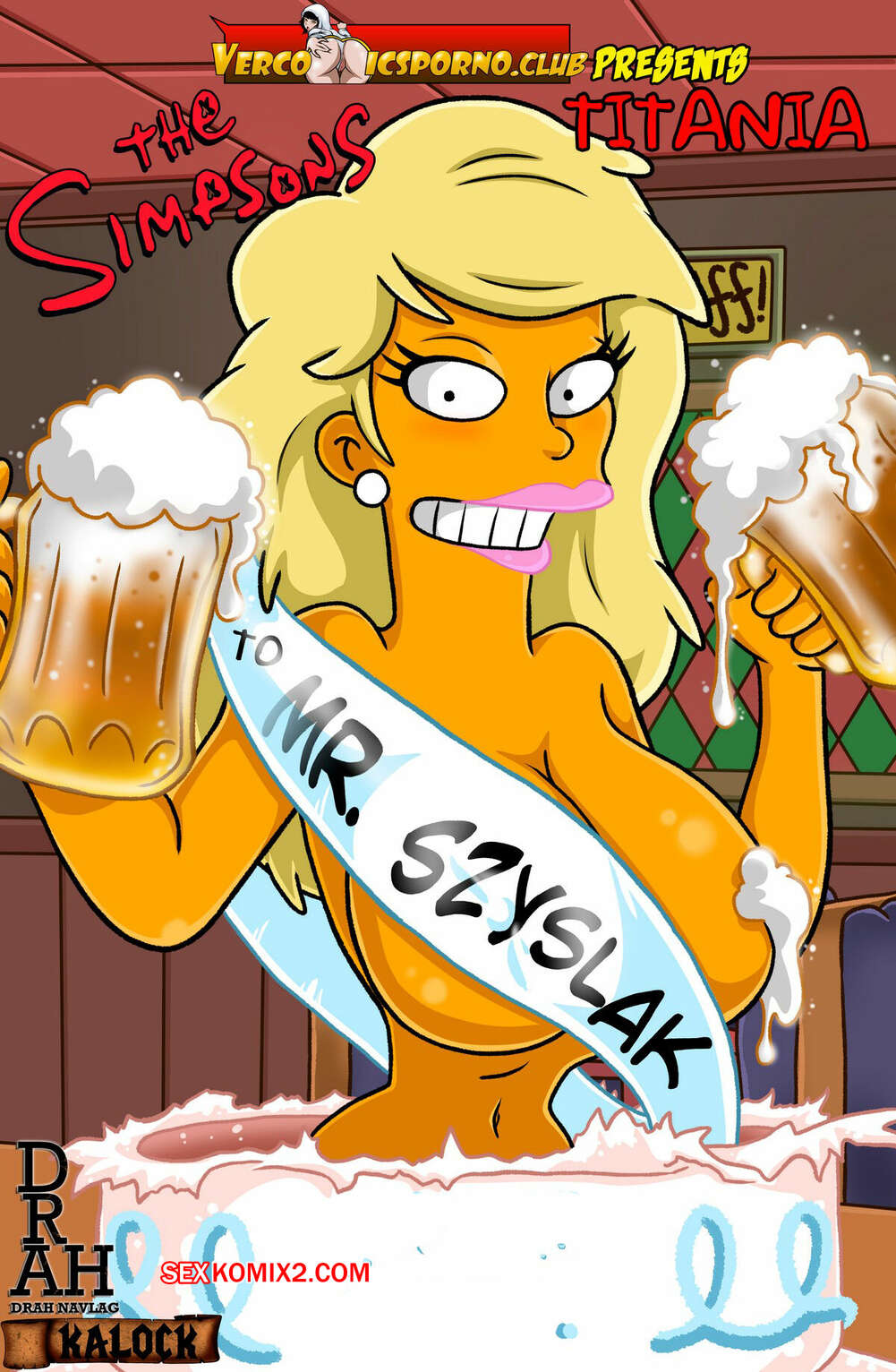 ✅️ Porno comic Titania. The Simpsons. Ongoing. sex-comic ...