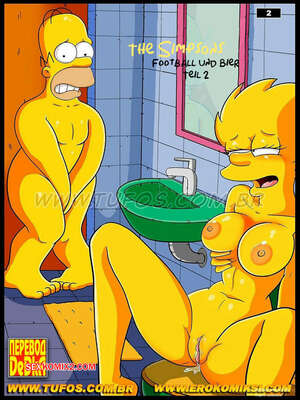 Porno comic Tufos. The Simpsons  01. Football und Bier Teil 2