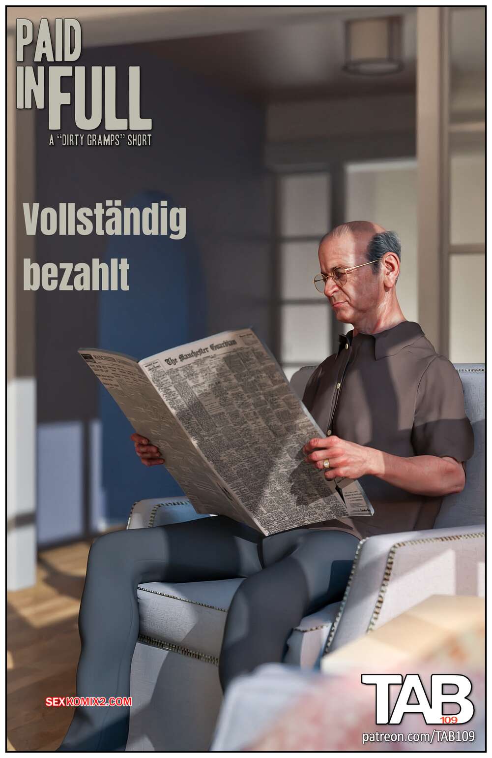 Porno comic Vollständig bezahlt. TAB109
